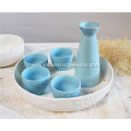 Traditional 5 Piece Porcelain Wine Cups Crafts